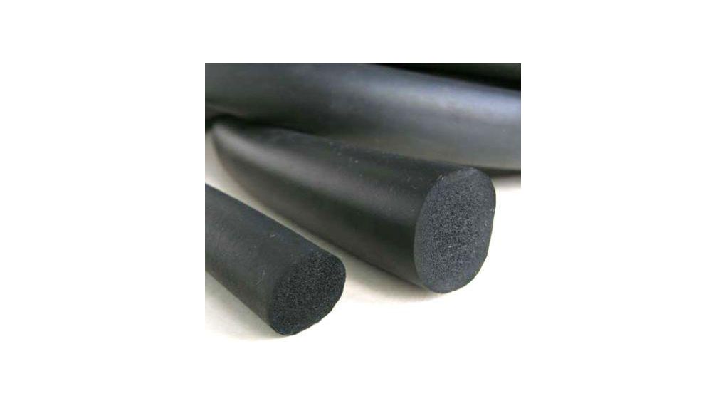 O-Ring Cord, 8mm, 10m, 15 Shore A, EPDM Rubber, Black
